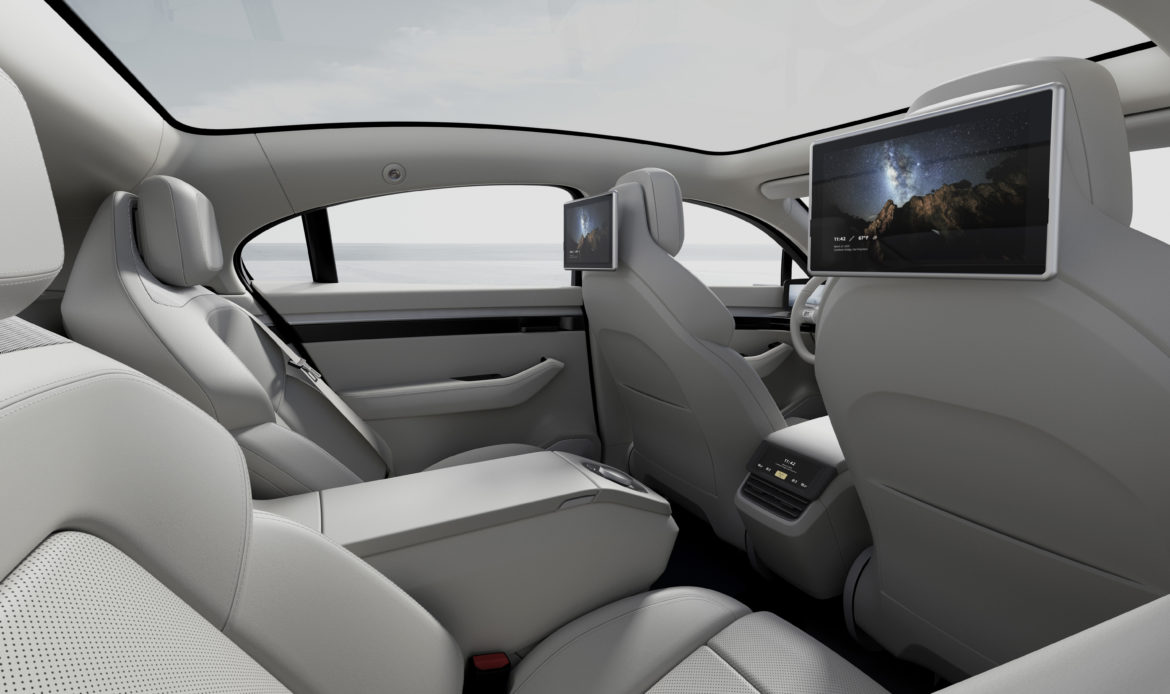  Al CES 2020 di LasVegas Sony presenta a sorpresa la sua concept car elettrica.